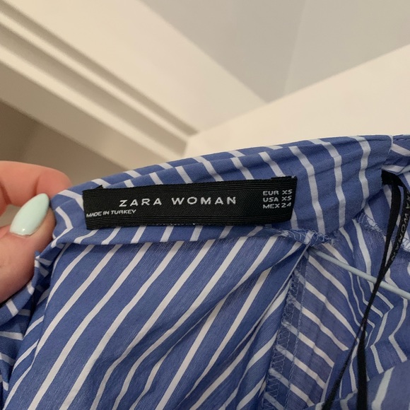 Balloon sleeve wrap shirt - XS - Picture 4 of 4